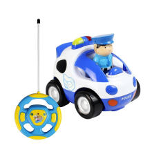 Hot Sale cartoon rc race car radio control toy for toddlers remote control car with Music and Lights